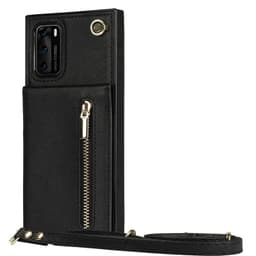 Zipper kaulakorukotelo Huawei P40 - Musta
