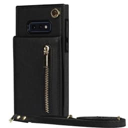 Zipper halskæde etui Samsung Galaxy S10e - Sort