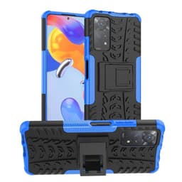 Støtsikker deksel med stativ Xiaomi Redmi Note 11 Pro 5G - Blå