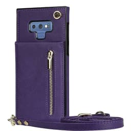 Zipper halskjede deksel Samsung Galaxy Note 9 - Lilla