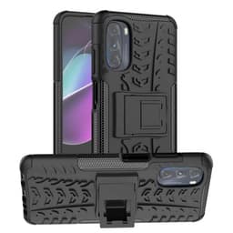 Stødbestandigt cover med stativ Motorola Moto G82 5G - Sort
