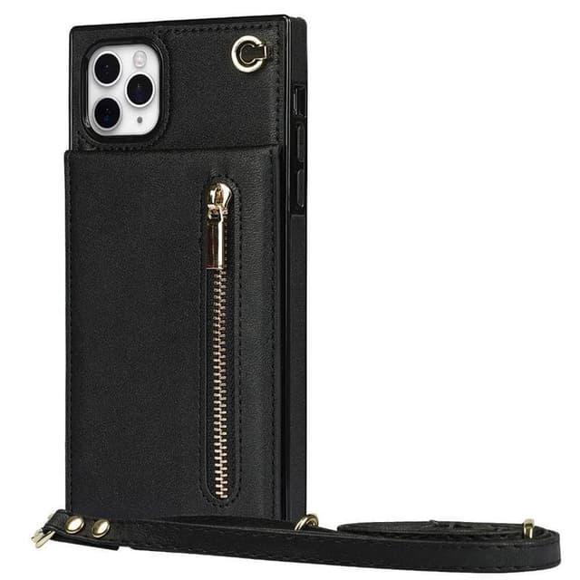 Zipper necklace case Apple iPhone 11 Pro Max - Svart