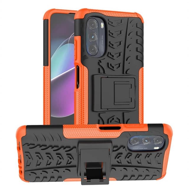 Stöttåligt skal med ställ Motorola Moto G82 5G - Orange