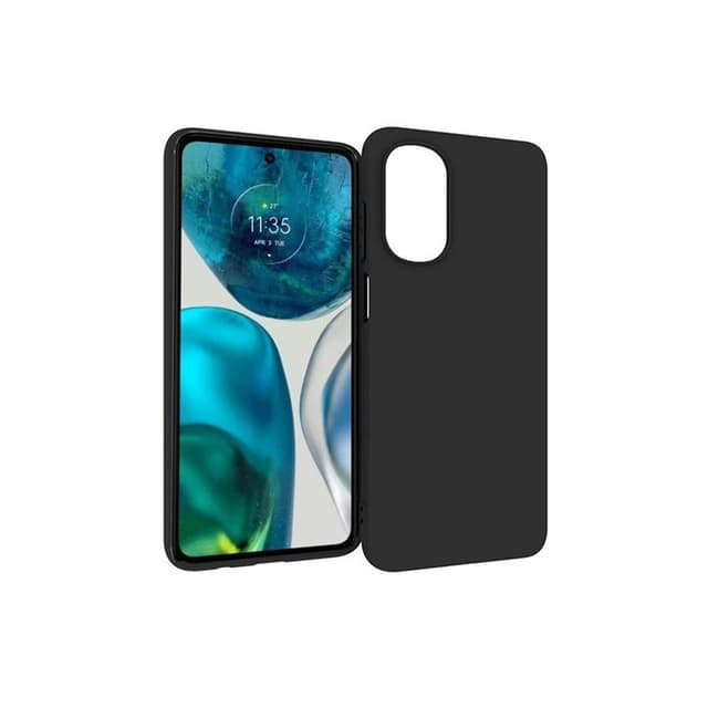 Silikone cover Motorola Moto G52 - Sort