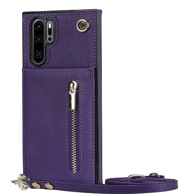 Zipper halskæde etui Huawei P30 Pro - Lilla