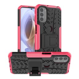 Stöttåligt skal med ställ Motorola Moto G41 - Rosa
