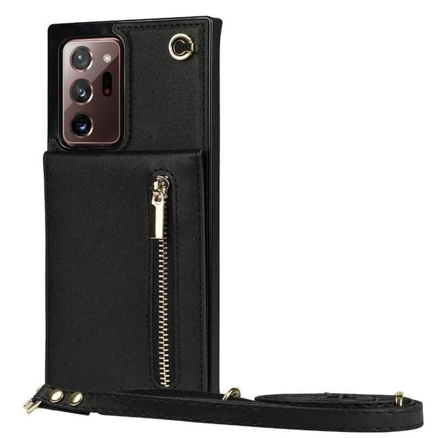 Zipper necklace case Samsung Galaxy Note 20 Ultra - Svart
