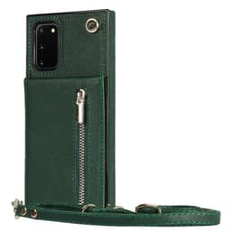Zipper halskæde etui Samsung Galaxy S20 - Grøn