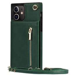 Zipper kaulakorukotelo Apple iPhone 11 - Vihreä