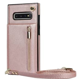 Zipper halskæde etui Samsung Galaxy S10 - Rose