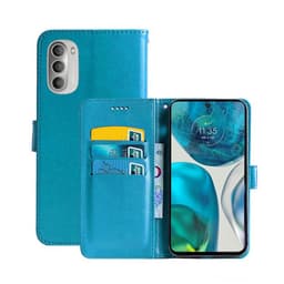 Wallet cover 3-kort Motorola Moto G52 - Lyseblå