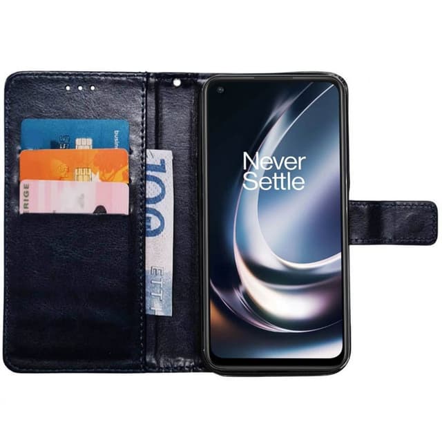 Lompakkokotelo 3-kortti OnePlus Nord CE 2 Lite 5G - Tummansininen