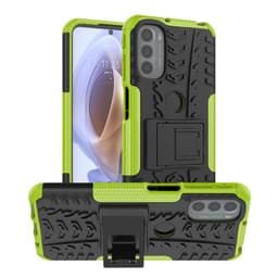 Stødbestandigt cover med stativ Motorola Moto G41 - Grøn