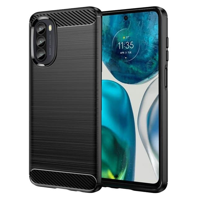 Borstat silikon skal Motorola Moto G52