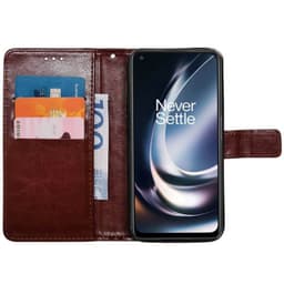 Mobilplånbok 3-kort OnePlus Nord CE 2 Lite 5G - Brun