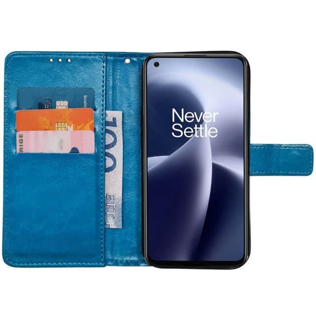 Mobilplånbok 3-kort OnePlus Nord 2T 5G - Ljusblå