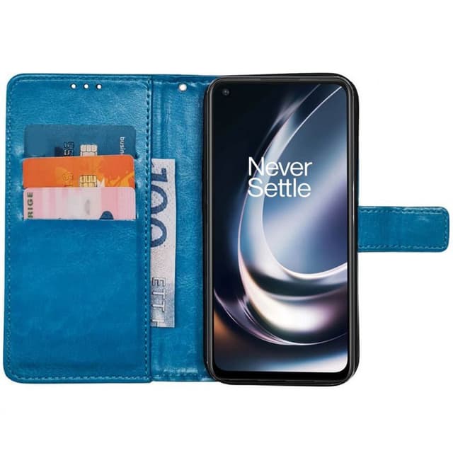 Mobil lommebok 3-kort OnePlus Nord CE 2 Lite 5G - Lyseblå