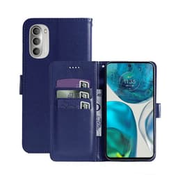 Lompakkokotelo 3-kortti Motorola Moto G52 - Tummansininen
