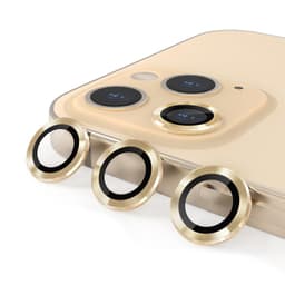 Linsecover iPhone 13 Pro / 13 Pro Max 3-pak guld