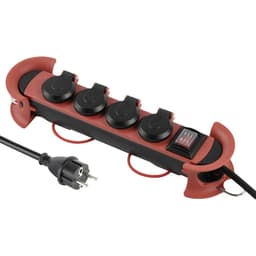 Maxtrack NV 61-5 L Förgreningsdosa med brytare Svart