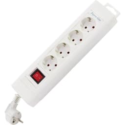REV 0014412113 Förgreningsdosa med brytare 4x Vit