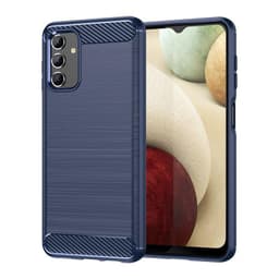SKALO Samsung A13 4G Armor Carbon Stöttåligt TPU-skal - Blå