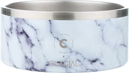 Glacial skål til kjæledyr GL2142600243 (hvit marmor)