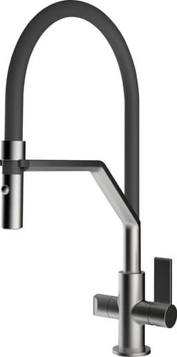 Franke Neptune Semi-Pro blandebatteri med ventil (steel)