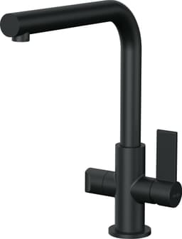 Franke Neptune L-model blandebatteri med ventil (sort)