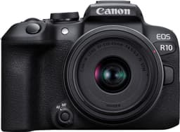 Canon EOS R10 spegellös kamera + RF-S 18-45mm IS STM-objektiv