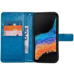 Lompakkokotelo 3-kortti Samsung Galaxy Xcover 6 Pro - Vaaleansininen