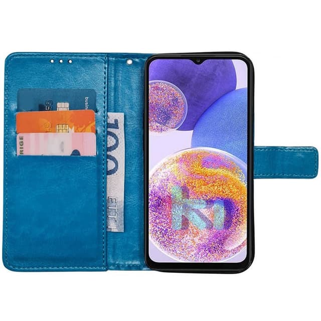 Lompakkokotelo 3-kortti Samsung Galaxy A23 5G - Vaaleansininen