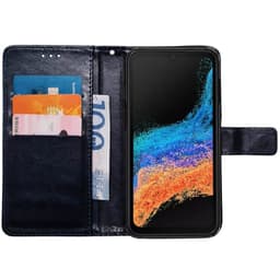Wallet cover 3-kort Samsung Galaxy Xcover 6 Pro - Mørkeblå