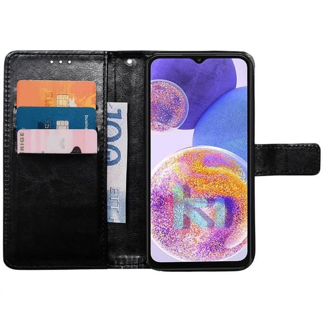 Mobilplånbok 3-kort Samsung Galaxy A23 5G - Svart