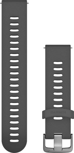 Garmin Quick Release klockrem i silikon 20mm (grå)