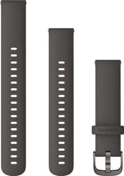 Garmin Quick Release klockrem i silikon 18mm (grå)