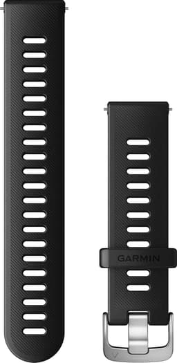 Garmin Quick Release silikoniranneke 20 mm (musta)