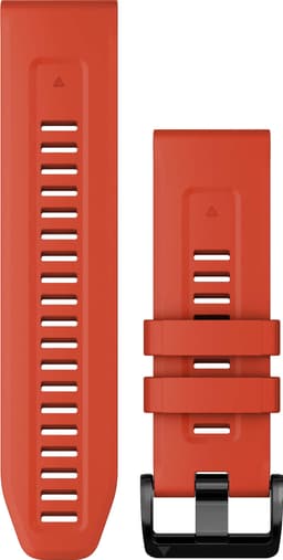 Garmin QuickFit silikonreim 26 mm (rød)
