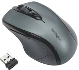 Kensington Pro-Fit medelstor trådlös mus (grå)