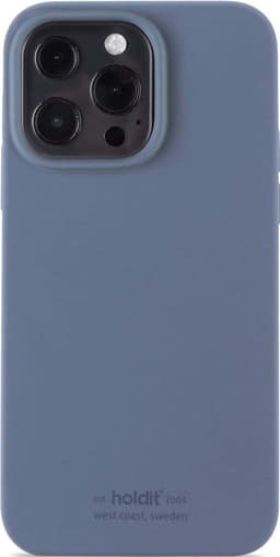Holdit silikonfodral för iPhone 13 Pro (pacific blue)