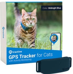 Tractive GPS tracker kat CAT LTE sporingsenhed til kæledyr (blå)