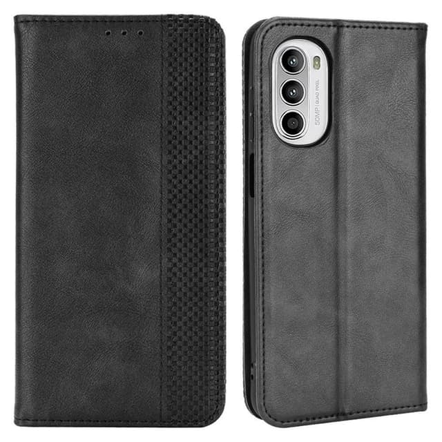 Plånboksfodral till Motorola Moto G52  - Svart