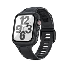 Vaihtoranneke näytönsuojalla Musta Apple Watch 4-6 Gen 38/40 mm