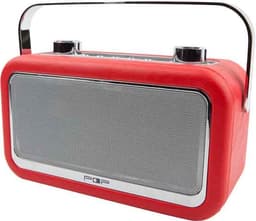 POPvintageBT digital radio (rød)
