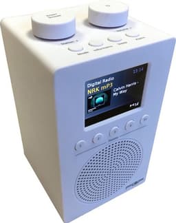 myPOP digitaalinen radio (valkoinen)