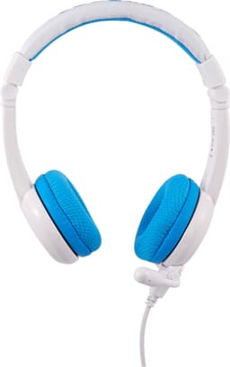 BuddyPhones School+ on-ear høretelefoner (blå)