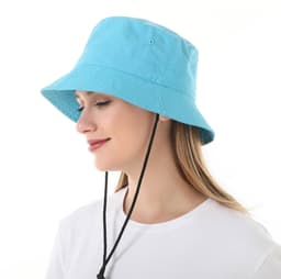 INF Bucket hat aurinkohattu UV-suojalla Sininen