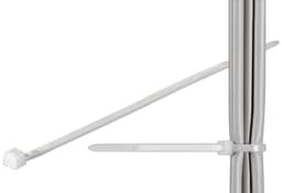 Buntband, väderbeständig nylon, genomskinliga