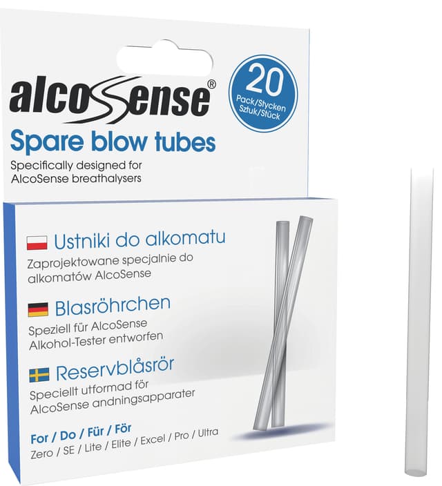 AlcoSense munnstykker 242605 (20-pakning)