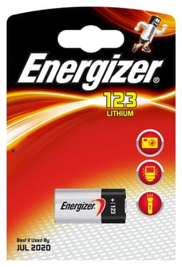 Energizer Litium Batteri EL123